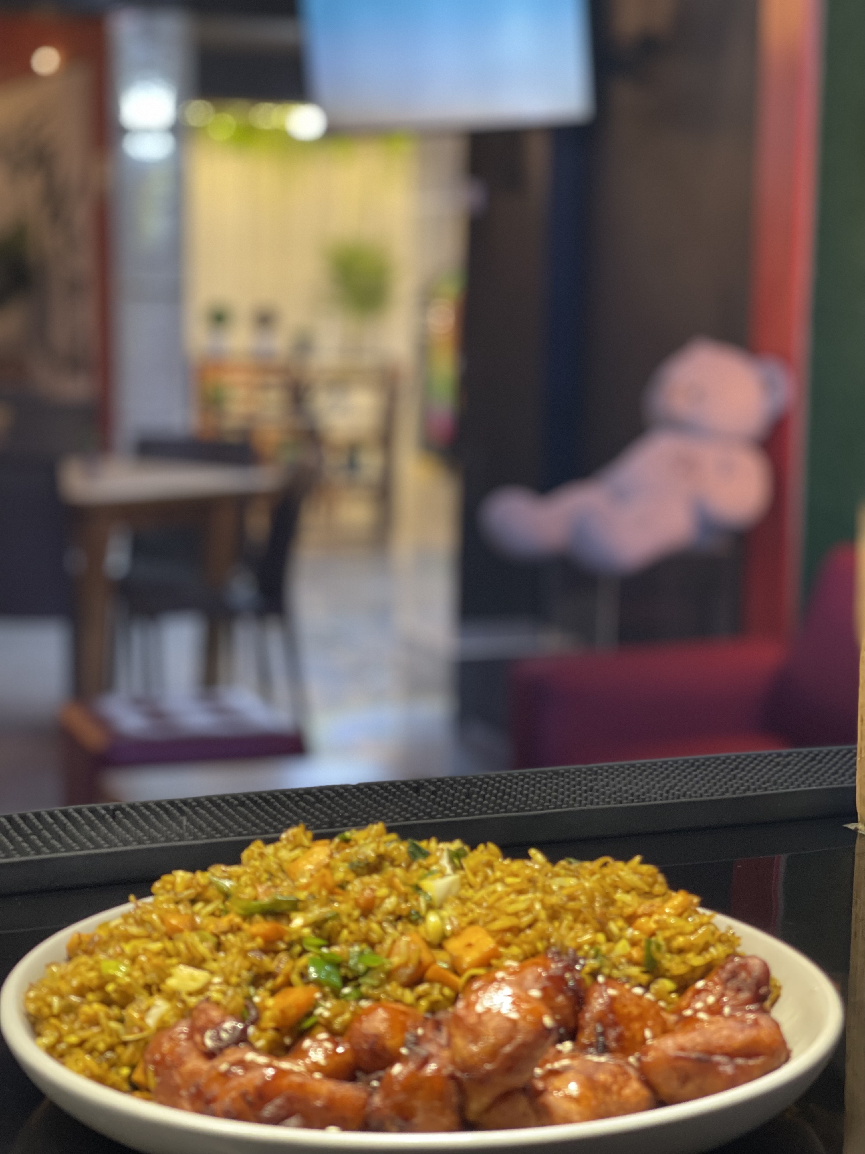 ARROZ + POLLO AGRIDULCE